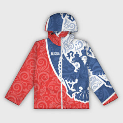 Женская ветровка ГЕРБ РОССИИ С УЗОРАМИ