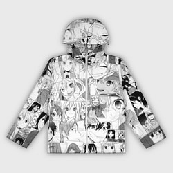 Ветровка с капюшоном женская Horimiya pattern, цвет: 3D-белый