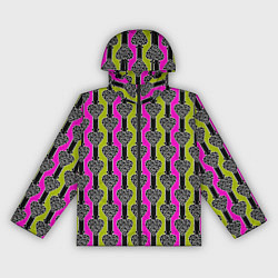 Женская ветровка Striped multicolored pattern Сердце