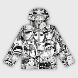 Женская ветровка Золотое божество паттерн