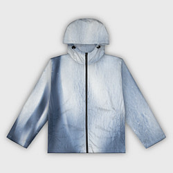 Ветровка с капюшоном женская Абстрактный пепел - Серый, цвет: 3D-черный