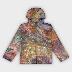 Ветровка с капюшоном женская Горная порода возраст которых превышает 3,6 миллиа, цвет: 3D-черный