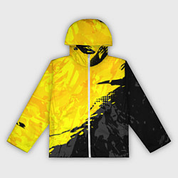 Женская ветровка Black and yellow