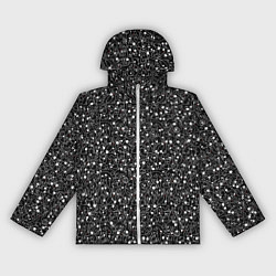 Ветровка с капюшоном женская Кролики с красными глазами, цвет: 3D-белый