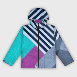 Женская ветровка Разнообразные абстрактные паттерны