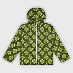 Женская ветровка Милитари Змеиная кожа ромб