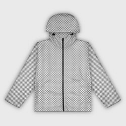 Ветровка с капюшоном женская Белая змея, цвет: 3D-черный