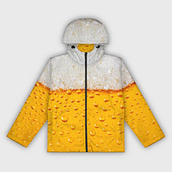 Ветровка с капюшоном женская Пенное, цвет: 3D-черный