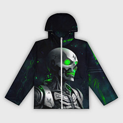 Ветровка с капюшоном женская Necron, цвет: 3D-белый