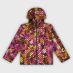 Ветровка с капюшоном женская Disco style, цвет: 3D-черный