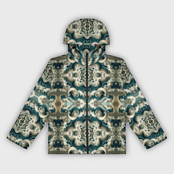 Женская ветровка Облачные волны