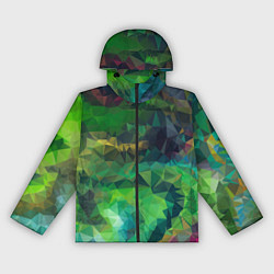 Ветровка с капюшоном женская Green style, цвет: 3D-черный