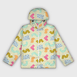 Ветровка с капюшоном женская Color figures, цвет: 3D-белый