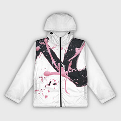 Ветровка с капюшоном женская XO, цвет: 3D-черный