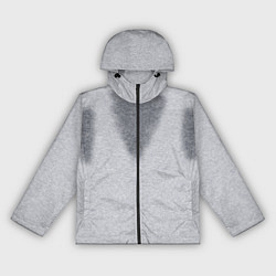 Ветровка с капюшоном женская С пятнами пота, цвет: 3D-черный