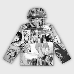 Ветровка с капюшоном женская Человек Бензопила манга, цвет: 3D-белый