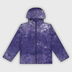 Ветровка с капюшоном женская Абстракция - violet color background, цвет: 3D-черный