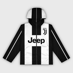 Ветровка с капюшоном женская Juventus collection, цвет: 3D-черный