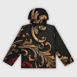 Женская ветровка Золотые абстрактные узоры