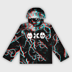 Ветровка с капюшоном женская Love death & robots strom, цвет: 3D-черный