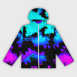 Женская ветровка Marshmello neon space