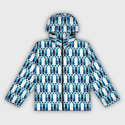 Ветровка с капюшоном женская Белый кристаллический доспех, цвет: 3D-черный