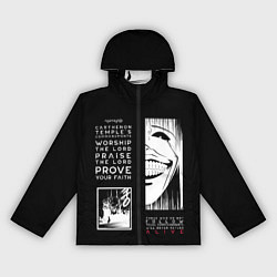 Ветровка с капюшоном женская Commandments of Carthenon Temple, цвет: 3D-черный