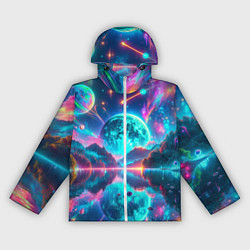 Женская ветровка Неоновая луна