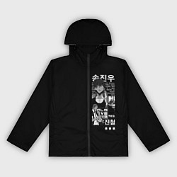 Ветровка с капюшоном женская NoSolo Leveling, цвет: 3D-черный