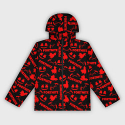 Женская ветровка Fortnite pattern logo marshmello