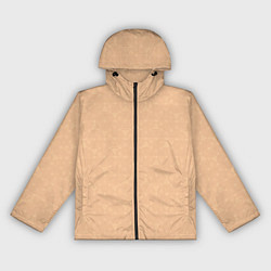 Женская ветровка Жёлто-бежевый однотонный треугольники