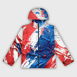 Ветровка с капюшоном женская Im from Russia, цвет: 3D-черный