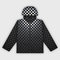 Ветровка с капюшоном женская Доспехи из карбона, цвет: 3D-черный