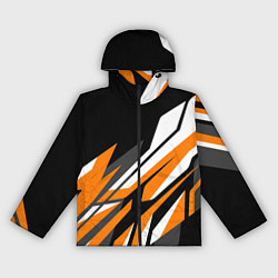 Ветровка с капюшоном женская Corner lines, цвет: 3D-черный