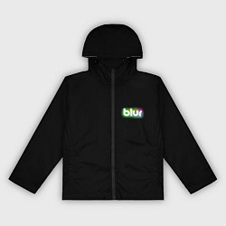 Ветровка с капюшоном женская Blur, цвет: 3D-черный