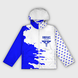 Ветровка с капюшоном женская The last of us краски цикады, цвет: 3D-белый