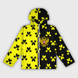 Ветровка с капюшоном женская Minecraft Russia, цвет: 3D-белый
