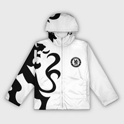 Ветровка с капюшоном женская Chelsea sport fc, цвет: 3D-белый