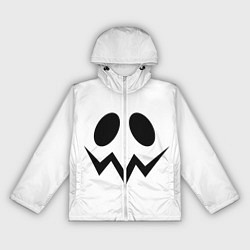 Ветровка с капюшоном женская Злой призрак верх, цвет: 3D-белый