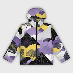 Женская ветровка Япония горы