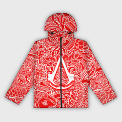 Ветровка с капюшоном женская Assassins Creed shadows, цвет: 3D-черный