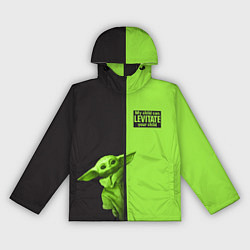 Ветровка с капюшоном женская Child Grogu, цвет: 3D-черный