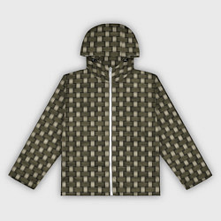 Ветровка с капюшоном женская Корзинка, цвет: 3D-белый