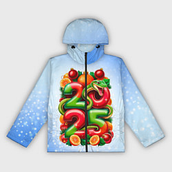 Ветровка с капюшоном женская Змеи к нам приходят 2025, цвет: 3D-черный