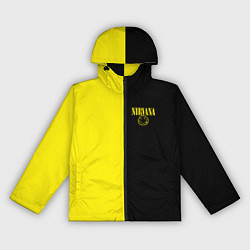 Ветровка с капюшоном женская Нирвана два цвета, цвет: 3D-черный