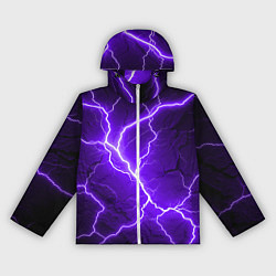 Женская ветровка Color purple black