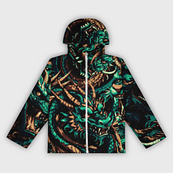 Женская ветровка Японские драконы ирезуми