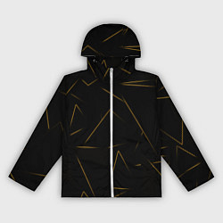 Ветровка с капюшоном женская Color yellow line, цвет: 3D-белый