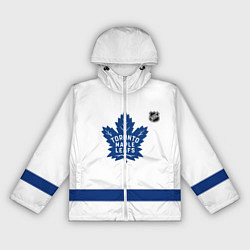 Ветровка с капюшоном женская Торонто Мейпл Лифс - хоккейная команда, цвет: 3D-белый