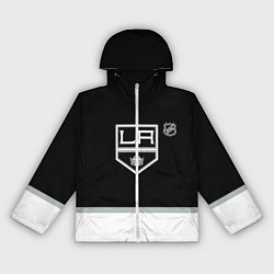 Ветровка с капюшоном женская Лос Анджелес Кингз хоккей, цвет: 3D-белый